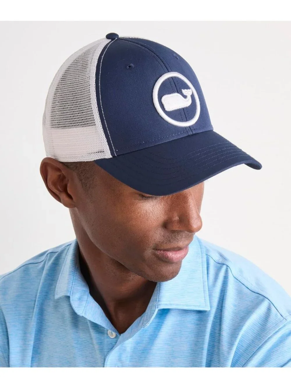 Whale Dot Performance Trucker Hat - Breathable, Stylish, Perfect for Outdoors